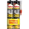 Colla istantanea Pattex Millechiodi Forte&Rapido 400 g