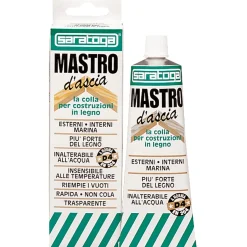 Colla per legno poliuretanica Saratoga Mastro d`ascia 100 ml