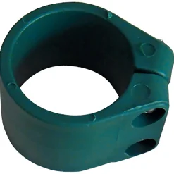 Collari terminali per pali recinzione Ø 38 mm verde