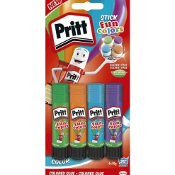 Colla stick PRITT Fun Colors 10 g 4 pz