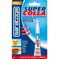 Colla universale instantanea Saratoga Supercolla 3 g