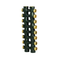 Collettore complanare 6+6 uscite 1/2"