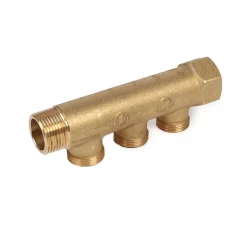 Collettore componibile maschio/femmina 3/4" 3 attacchi ø16 ot