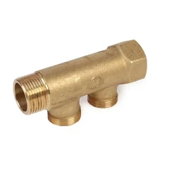 Collettore componibile maschio/femmina 3/4" 2 attacchi ø16 ot