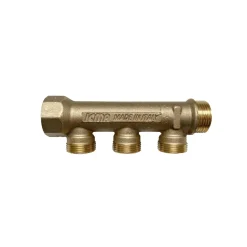 Collettore semplice 3/4" 3 attacco M.1/2