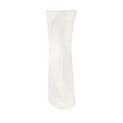 Colonna a terra lavabo Lake in ceramica bianco