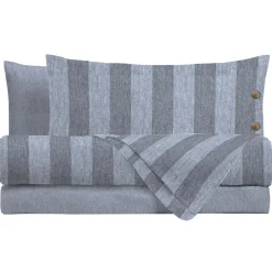 Completo letto matrimoniale 240x290 cm austin blue