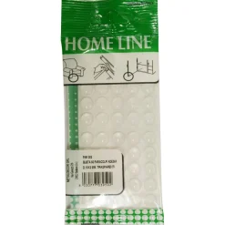 Confezione 50 paracolpi adesivi trasparenti ø 10 x 3 mm