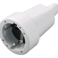 Contatto di protezione raccordo PVC Grigio