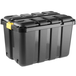 Contenitore in plastica BoxOne 79x52x52 cm 150 litri giallo/nero