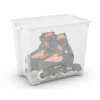 Contenitore in plastica OBI Santos Box 56x38x47 cm XXL trasparente