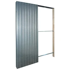 Controtelaio per porte scorrevoli parete intonaco L 600 x H 2000 xP 105 mm