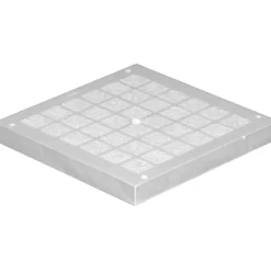 Coperchio per pozzetto in pvc 20 cm x 20 cm