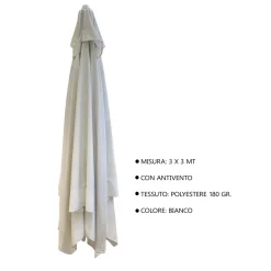 Copertura protettiva per ombrellone 5011 in poliestere L30xP30xH226 cm