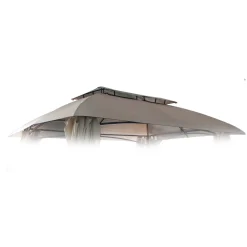 Copertura rettangolare per gazebo 3266501 in poliestere 200 g 400x300 cm