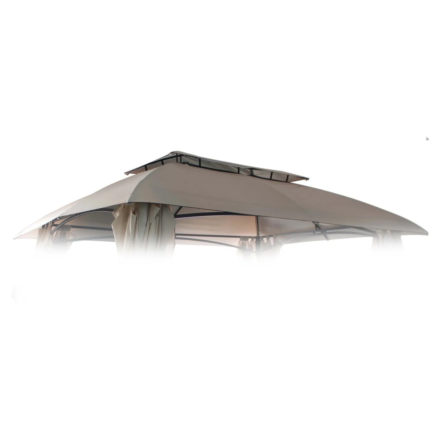Copertura rettangolare per gazebo 3266501 in poliestere 200 g 400x300 cm