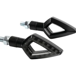 Coppia indicatori di direzione per moto omologati 12V LED