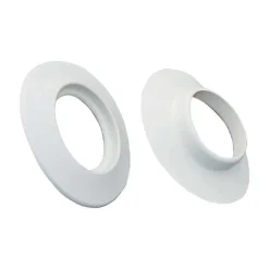 Coppia rosone interno/esterno Ø100