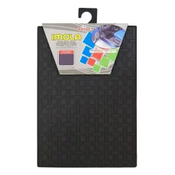 Coppia Salva Tappeti Nero Imola Modello Universale 100% PVC 2pz