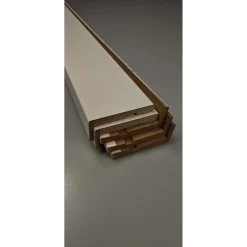 Coprifilo Badia bianco 60x25 cm
