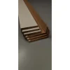 Coprifilo 2B bianco laccato 90x40 cm 3 pz