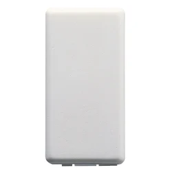 Copriforo 1 modulo Gewiss System White 144x25x26 mm