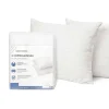 Copriguanciale bianco 50x80 cm set 2 pz
