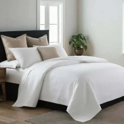 Copriletto Arredo Zig Zag 250x250 cm grigio