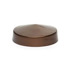 Copripalo in plastica riciclata per pali in legno d. 8 cm rame
