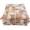 Coprisedia Kiran 40x40 cm beige 4 pz