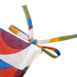 Coprisedia Kiran 40x40 cm multicolore 4 pz