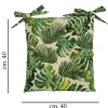 Coprisedia relax bahamas verde 40x40 cm