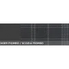 Coprisedili Panda 12 5 posti ant+post intero grigio piombo