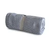 Copritutto rigato colore grigio 170x250 cm