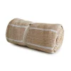 Copritutto rigato colore senape 250x250 cm