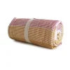 Copritutto rigato colore senape 250x250 cm