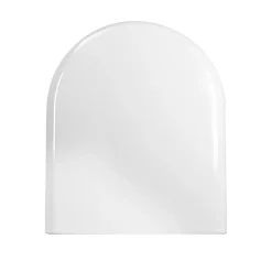 Copriwater a D Ideal Standard Esedra bianco