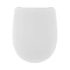 Copriwater ovale Grace in termoindurente bianco