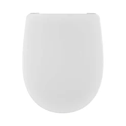 Copriwater ovale Grace in termoindurente bianco
