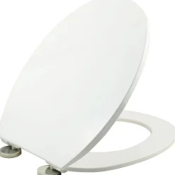 Copriwater ovale in termoindurente bianco