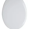 Copriwater ovale universale in termoindurente bianco
