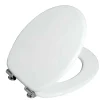 Copriwater universale Niva soft close in mdf bianco