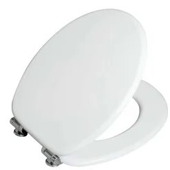Copriwater universale Niva soft close in mdf bianco