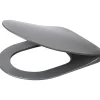 Copriwater WC slim soft-close antracite 36,6 x 44,6 cm