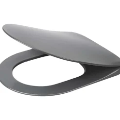 Copriwater WC slim soft-close antracite 36,6 x 44,6 cm