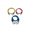 Corda elastica in gomma Metaldecor con ganci metallici 8 pz