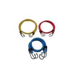 Corda elastica in gomma Metaldecor con ganci metallici 8 pz