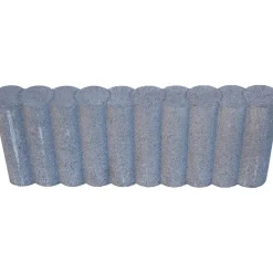 Cordolo bordo dritto in cemento 50x6,5x20 cm grigio