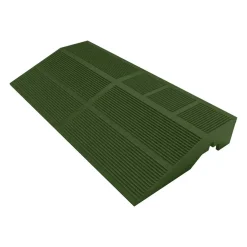 Cordolo per pavimento esterno in WPC mixtile universale verde 40x20 cm