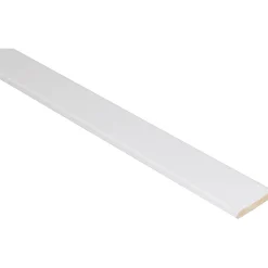 Cornice liscia laccata bianca 28 mm x 5 mm